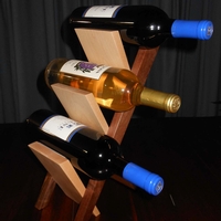 3-Bottle wine Rack